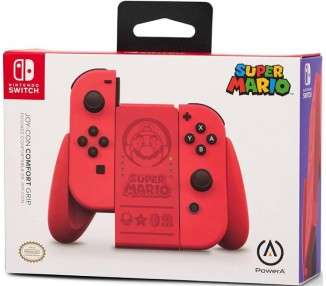 POWER A JOY-CON COMFORT GRIP SUPER MARIO RED