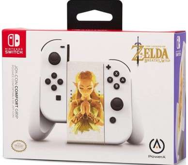 POWER A JOY-CON COMFORT GRIP PRINCESS ZELDA