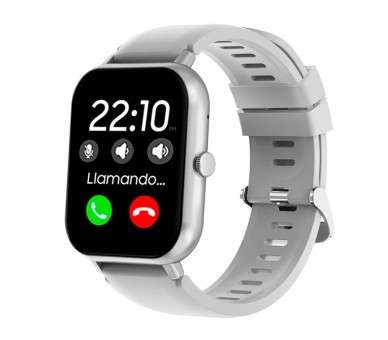 COOL SMARTWATCH FOREST SILICONA GRIS