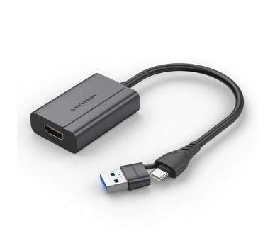 pul libEspecificaciones b li liColor Gris li liTipo de conector USB C macho USB A Macho a HDMI hembra li liPVC li liResolucion 