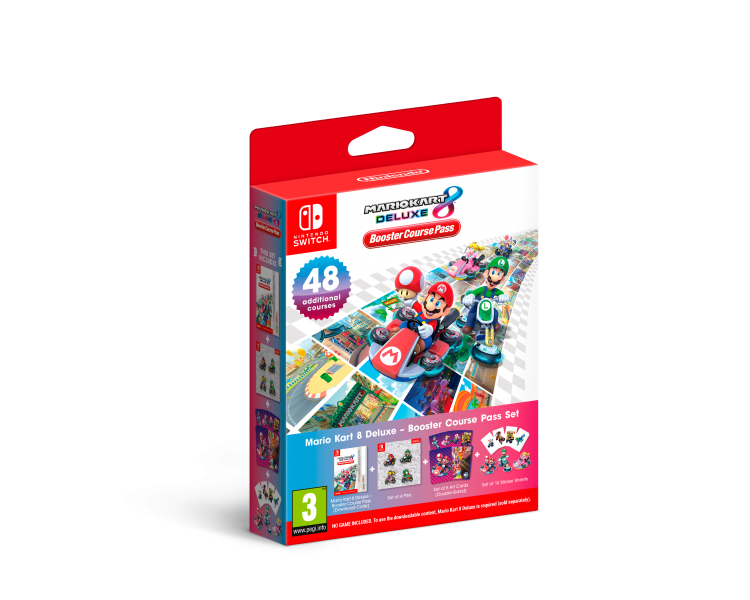 Mario Kart 8 Booster (Pack Contenido Adicional) (Digital) del Juego Mario Kart 8 Deluxe para Consola Nintendo Switch