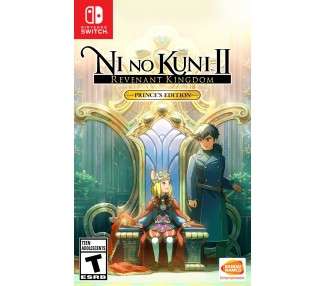 Ni No Kuni II: Revenant Kingdom Prince's Edition Juego para Consola Nintendo Switch [ Import - Contraportada Español ]