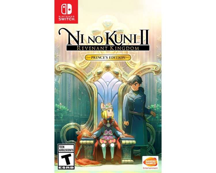 Ni No Kuni II: Revenant Kingdom Prince's Edition Juego para Consola Nintendo Switch [ Import - Contraportada Español ]