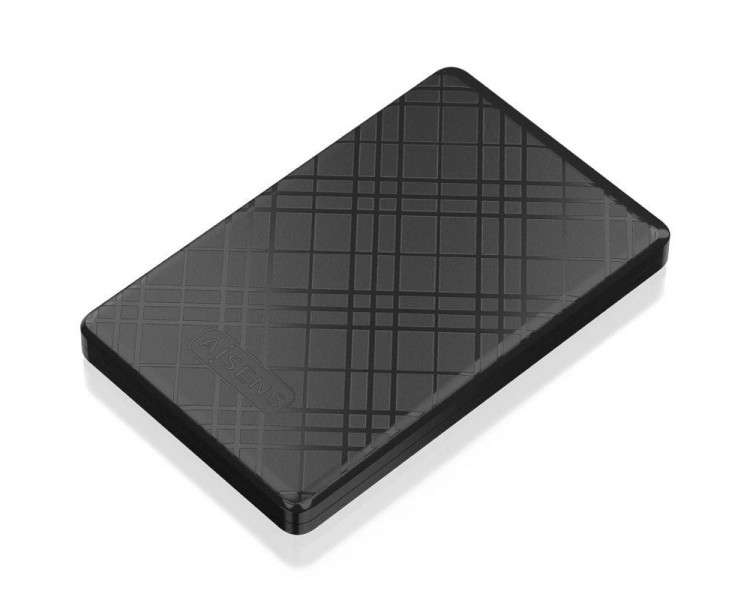 h2AISENS CAJA EXTERNA 25 h2pulliCaja externa para discos duros de 25 liliSATA I II y III de hasta 95mm de alto compacto y de fa