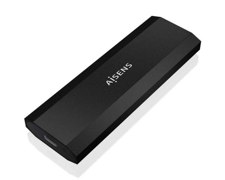 h2AISENS CAJA EXTERNA M2 NGFF ASM2 028B NVMe A USB32 GEN2 NEGRA h2pbDescripcion b ppulliCaja externa de la serie ULTRA DATA de 