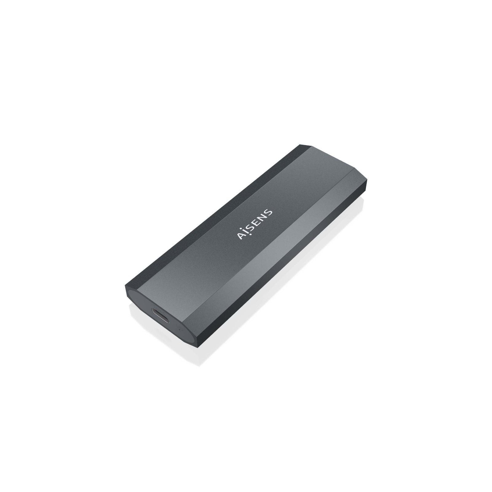 h2AISENS CAJA EXTERNA M2 NGFF ASM2 029GR NVMe A USB32 GEN2 GRIS h2pbDescripcion b ppulliCaja externa de la serie ULTRA DATA de 