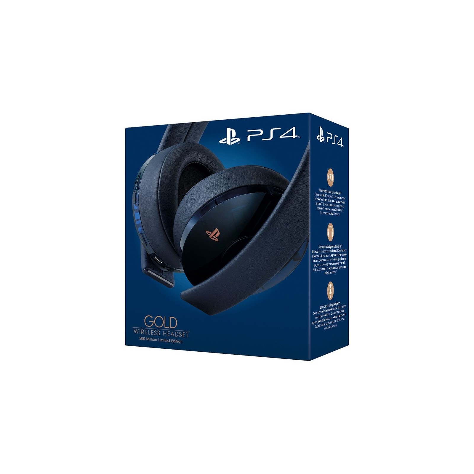 PS4 500 Million Limited Edition Gold Headset