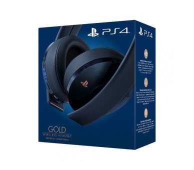 PS4 500 Million Limited Edition Gold Headset