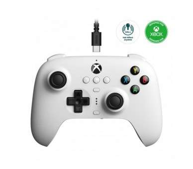 8BitDo Ultimate Wired Controller for Xbox Hall Ed/ White