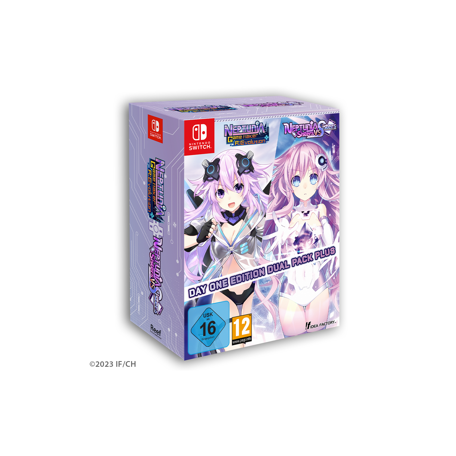 Neptunia Game Maker R:Evolution / Neptunia: Sisters VS Sisters (Day One Edition) (Dual Pack)