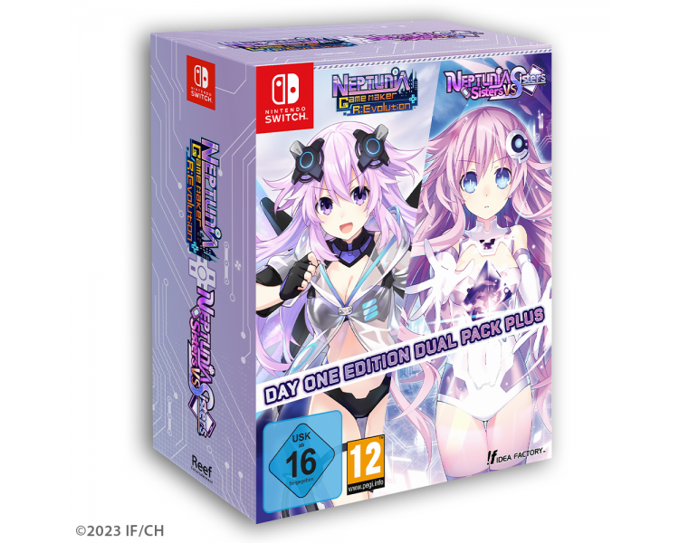 Neptunia Game Maker R:Evolution / Neptunia: Sisters VS Sisters (Day One Edition) (Dual Pack)