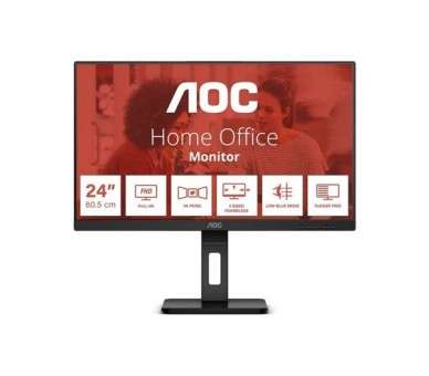 MONITOR LED 24 AOC 24E3QAF NEGRO