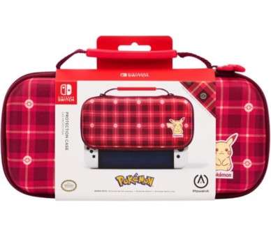 POWER A PROTECTION CASE PIKACHU PLAID RED (ROJO) (SWITCH/LITE/OLED)