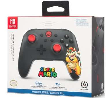 POWER A WIRELESS CONTROLLER BOWSER