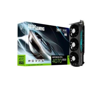 TARJETA GRaFICA ZOTAC RTX 4070 SUPER TRINITY OC BLACK ED 1