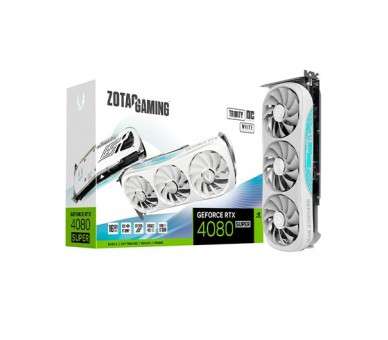 TARJETA GRaFICA ZOTAC RTX 4080 SUPER TRINITY OC WHITE ED 1