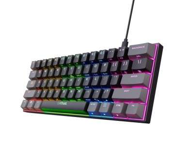 ph2TECLADO MECaNICO DE GAMING UN 60 MaS COMPACTO h2h2GXT 867 ACIRA h2Teclado mecanico de gaming un 60 mas compacto con iluminac