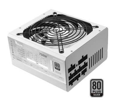 ph2FUENTE DE ALIMENTACIoN FULL MODULAR MPZE750M h2pFuente de alimentacion modular para ordenador completamente blanca con certi