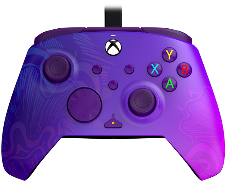 PDP Rematch Wired Controller - Purple Fade