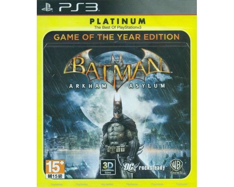 Batman: Arkham Asylum - GOTY (Platinum) (Import)