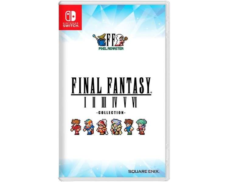 Final Fantasy I-VI Pixel Remaster Collection (Import) Juego para Consola Nintendo Switch