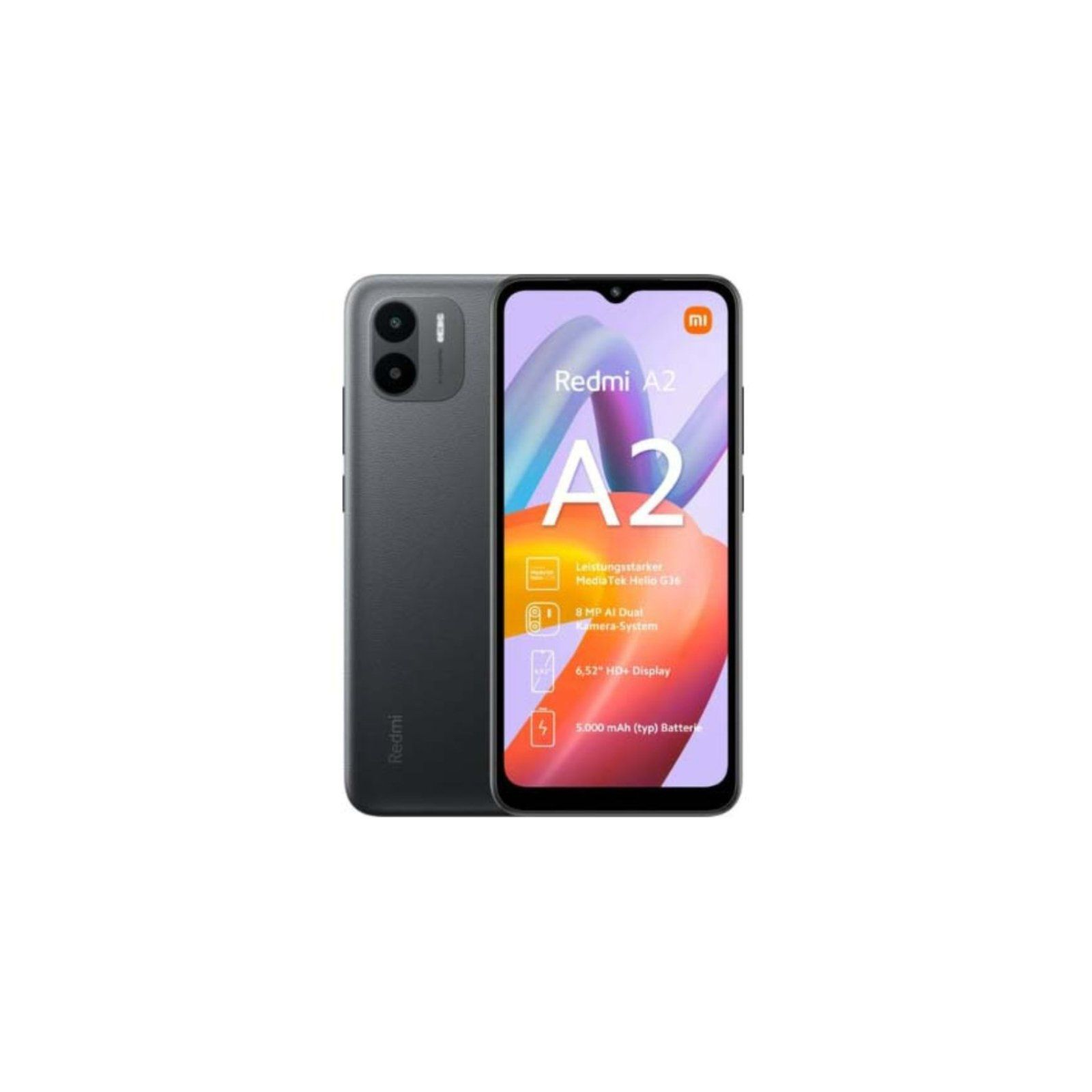 ph2Redmi A2 h2pMediaTek Helio G36 ppCamara dual de 8MP ph2Pantalla completa de 652 h2pPara una vision mas amplia ppLa pantalla 