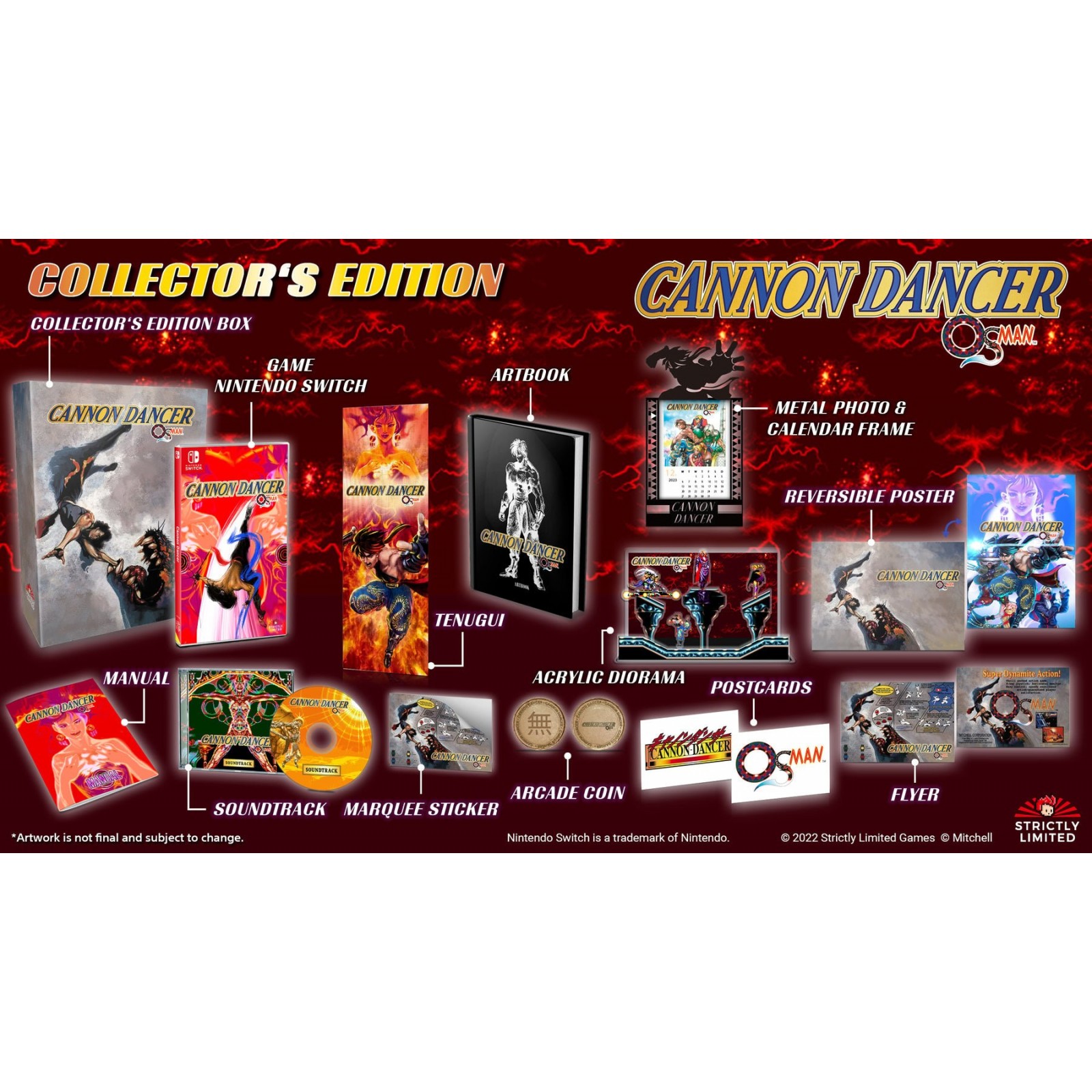 Cannon Dancer (Osman) Collectors Edition - (Strictly Limited Games)