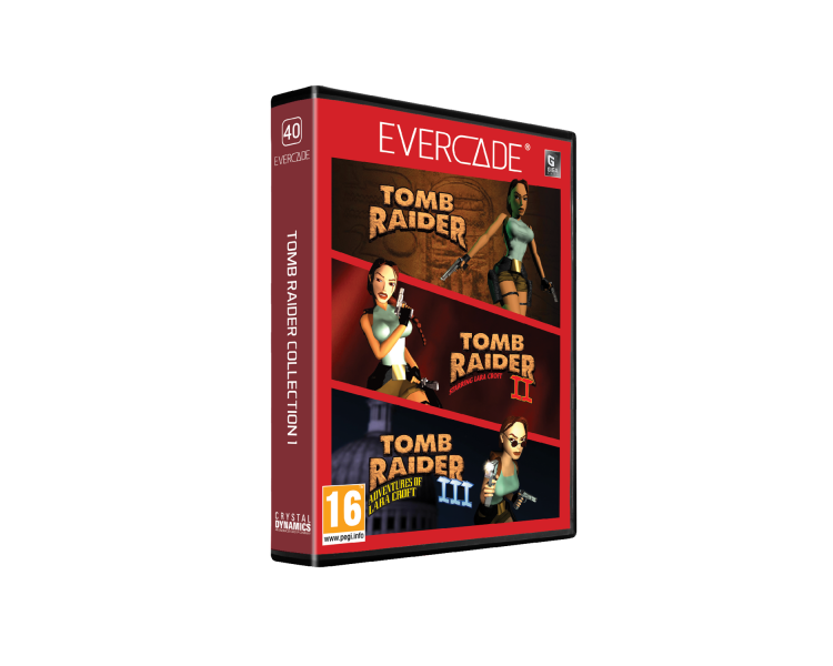 Blaze Evercade Tomb Raider Giga Cart Col 1