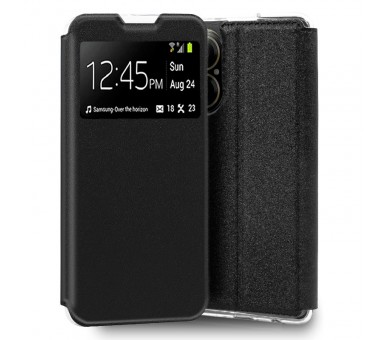 COOL FUNDA FLIP COVER REALME C67 LISO NEGRO