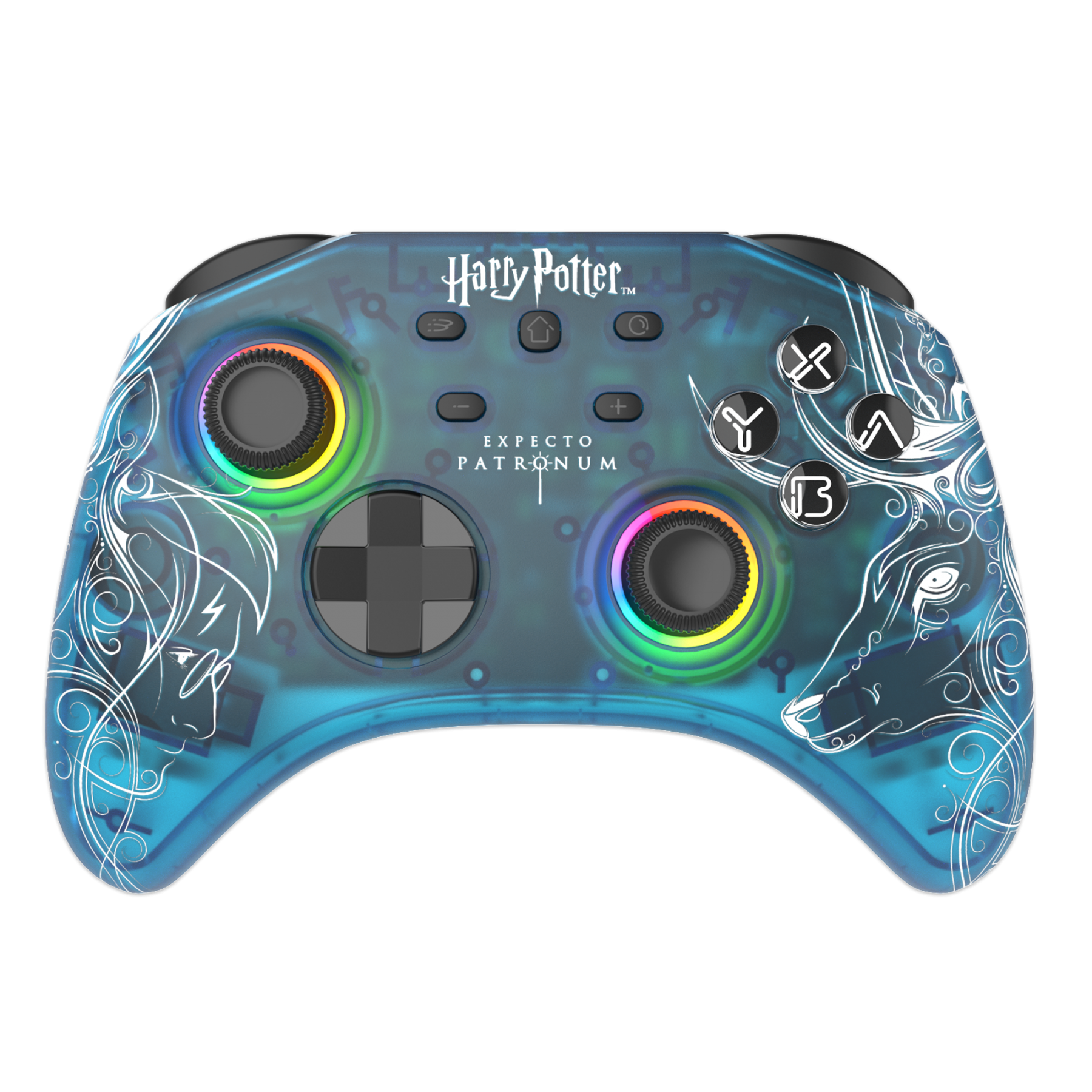 Trade Invaders Harry Potter Wireless Controller Green for Switch with 1M cable - Slytherin