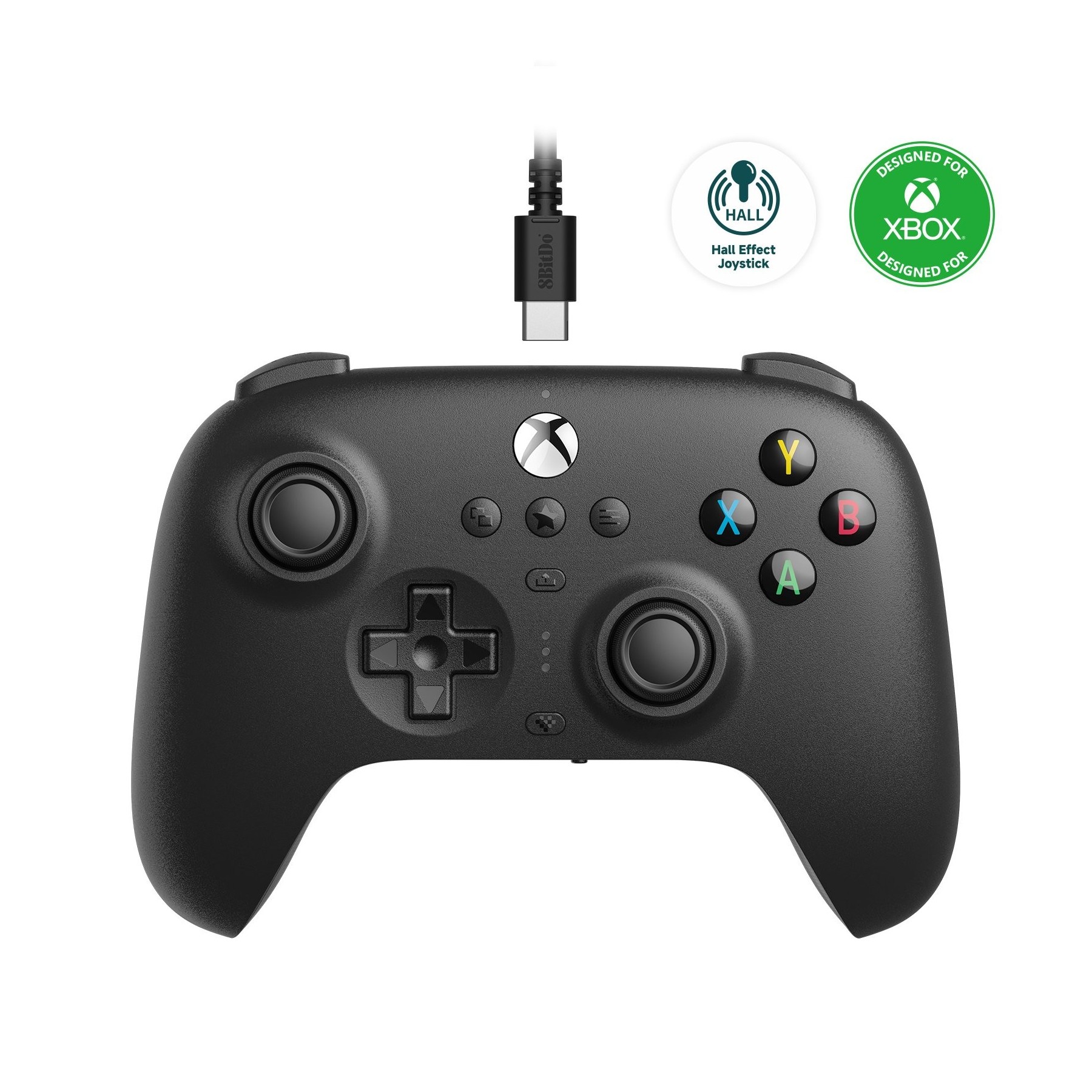 8BitDo Ultimate Wired Controller for Xbox Hall Ed/Black