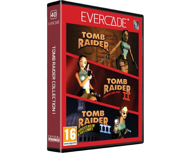 EVERCADE TOMB RAIDER COLLECTION 1