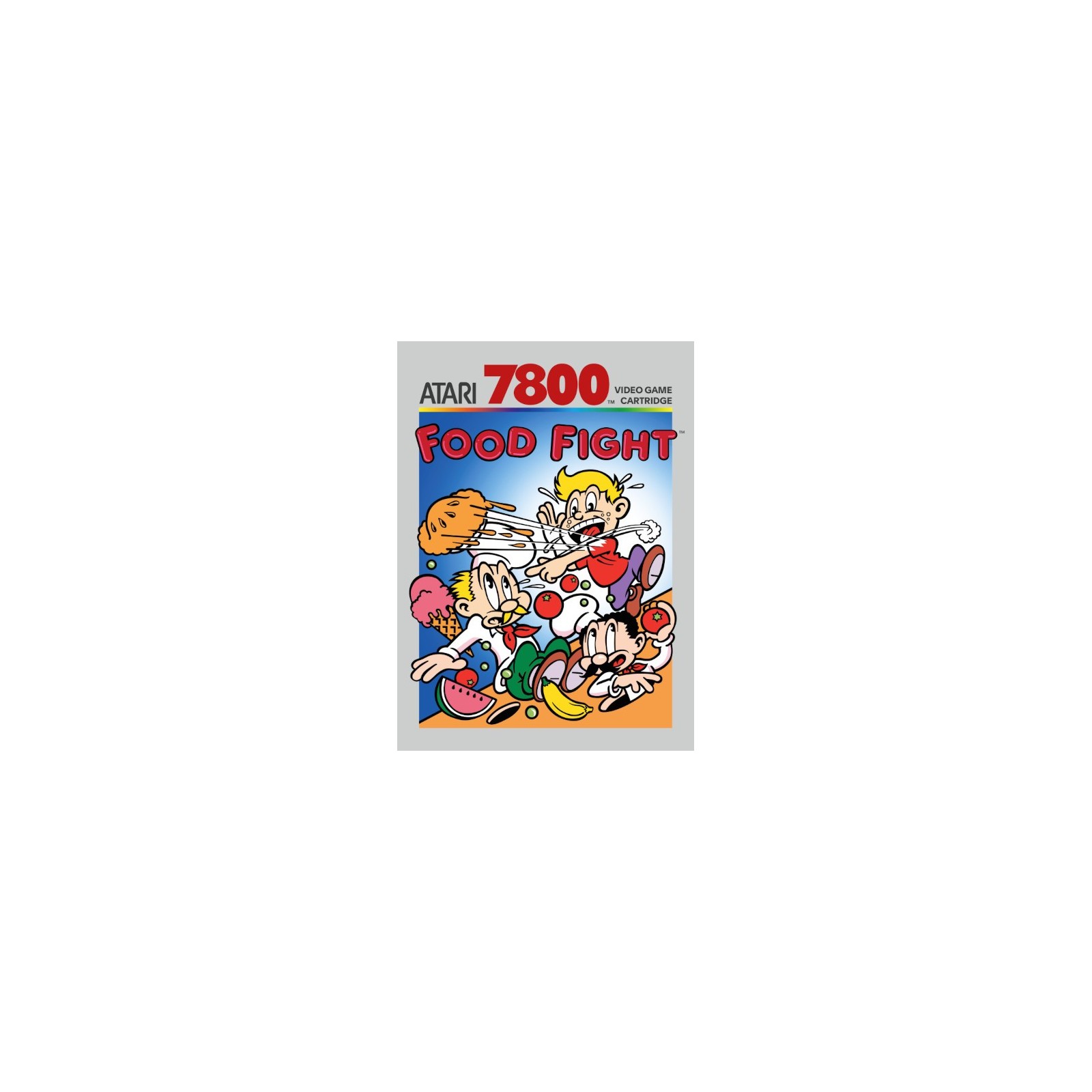 ATARI 7800 FOOD FIGHT