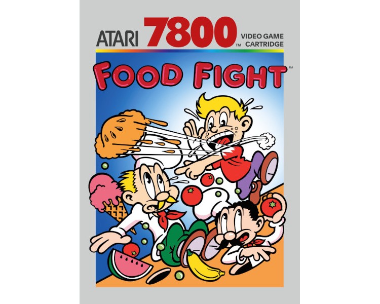 ATARI 7800 FOOD FIGHT