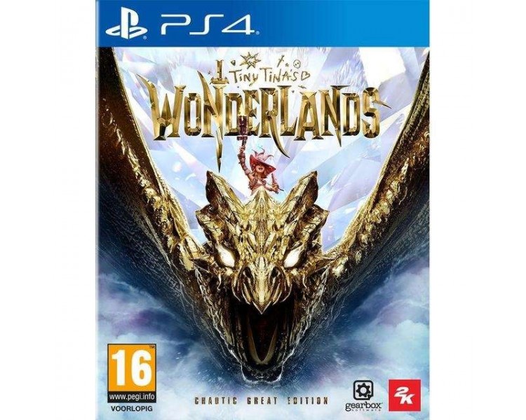 Tiny Tina's Wonderlands: Chaotic Great Edition, Juego para Consola Sony PlayStation 4 , PS4