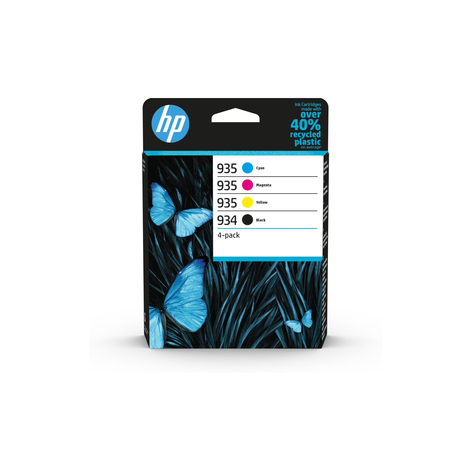 TINTA HP PACK 934 NEGRO Y 935 CIAN MAGENTA AMARILLO