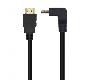 CABLE HDMI AISENS V20 ACODADO PREMIUM 4K60HZ A M A M 10M