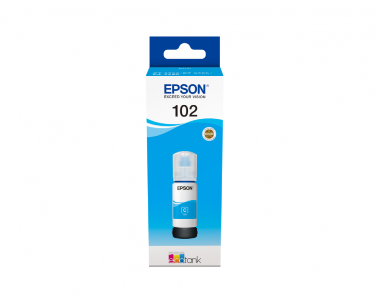 TINTA EPSON CIAN 102 ECOTANK