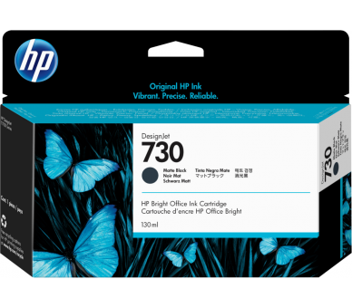 TINTA HP 730 NEGRO MATE