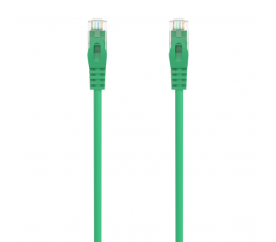 CABLE RED AISENS LATIGUILLO RJ45 LSZH CAT6A UTP AWG24 30CM VERDE