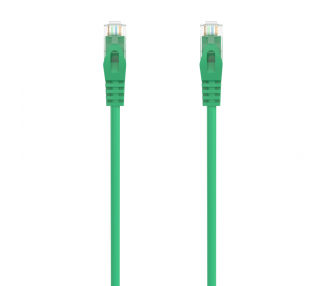 CABLE RED AISENS LATIGUILLO RJ45 LSZH CAT6A UTP AWG24 30CM VERDE