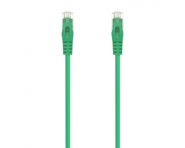 CABLE RED AISENS LATIGUILLO RJ45 LSZH CAT6A UTP AWG24 30CM VERDE