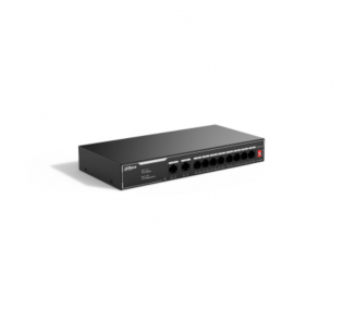 SWITCH IT DAHUA DH SF1010LP 10 PORT UNMANAGED DESKTOP SWITCH WITH 8 PORT POE