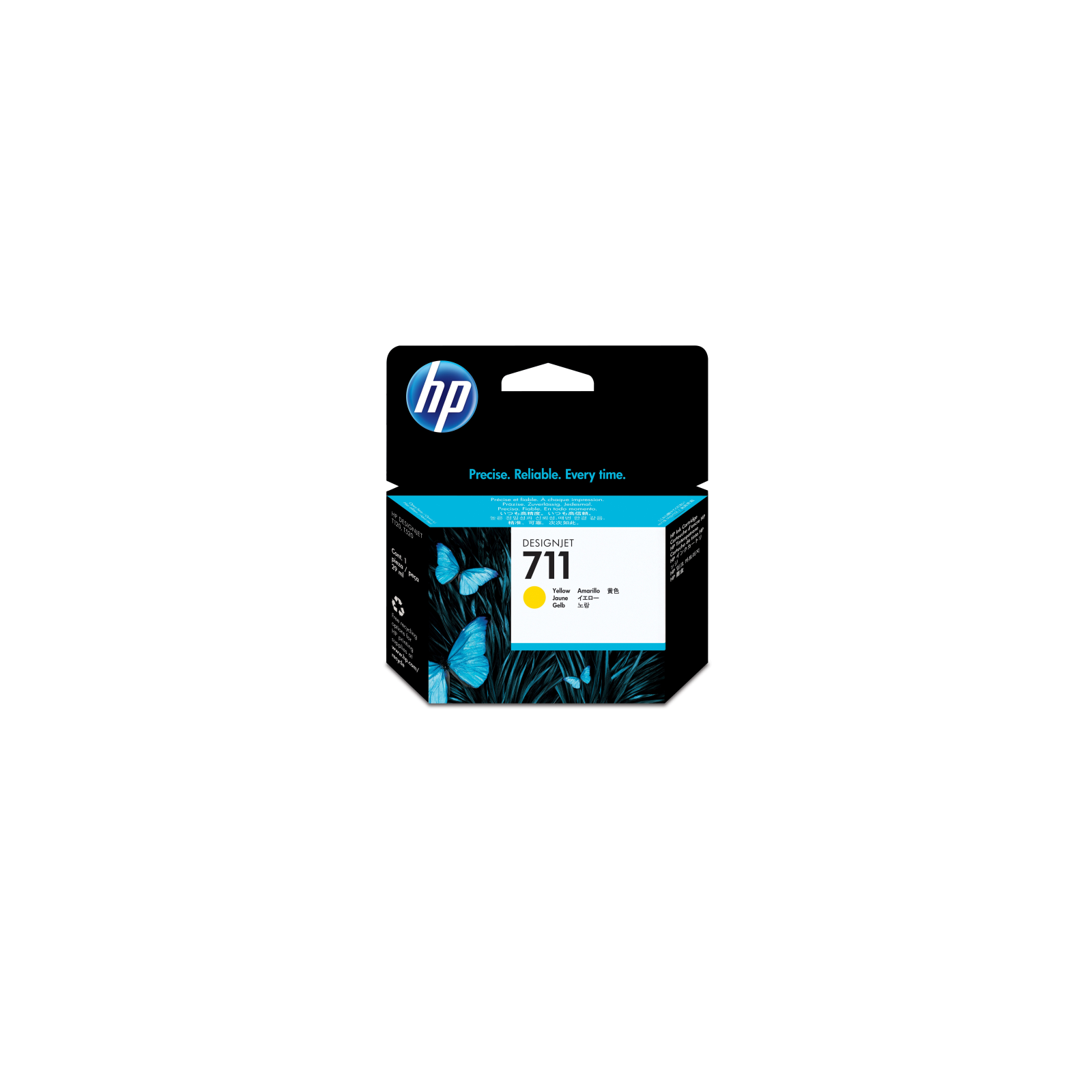 TINTA HP 711 AMARILLO