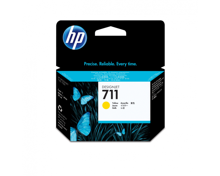 TINTA HP 711 AMARILLO