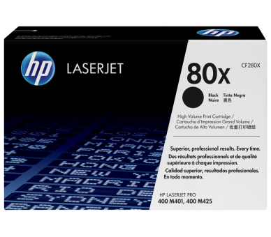 TONER HP 80X NEGRO