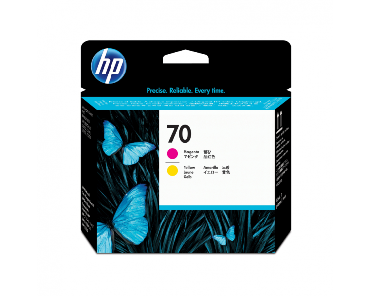 CABEZAL HP 70 MAGENTA Y AMARILLO