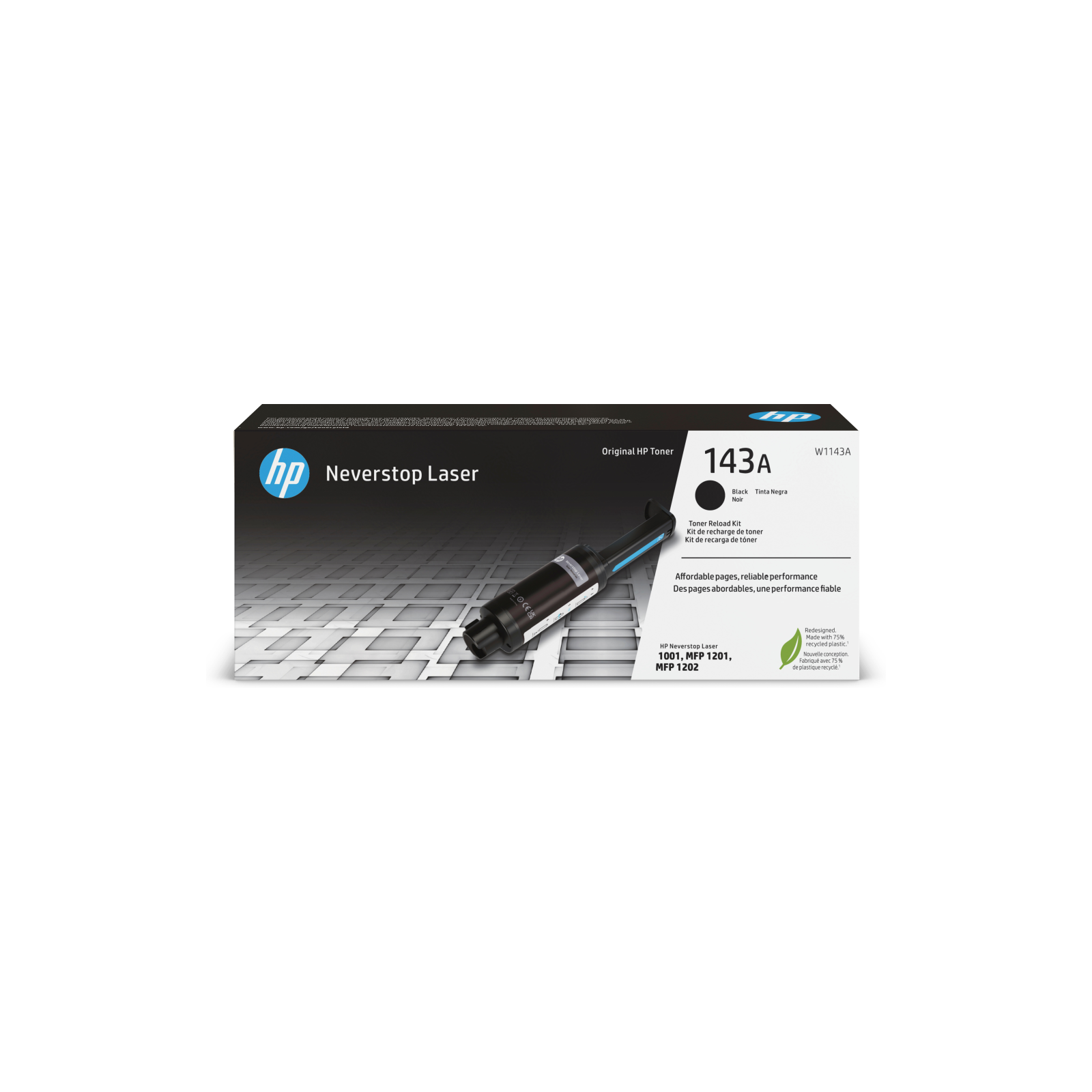 KIT RECARGA TONER 143A