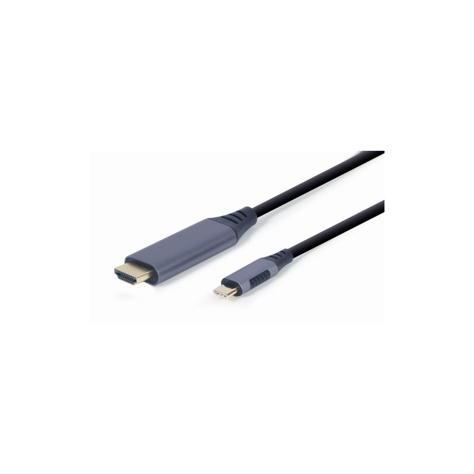 CABLE ADAPTADOR DE PANTALLA GEMBIRD USB TIPO C A HDMI GRIS ESPACIAL 18 M