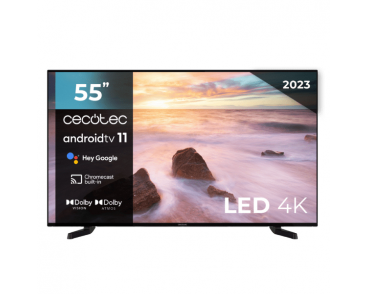 TV CECOTEC 55 ANDROID TV A2 ULTRA HD 4K LED SERIES ALU20055 V